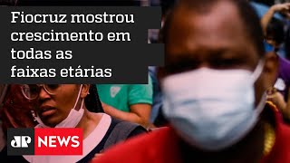 Casos de Síndrome Respiratória Aguda Grave aumentam 135% no Brasil