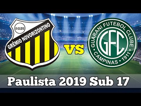 GOLS Paulista Sub 17 - Novorizontino x Guarani (14/09/2019)
