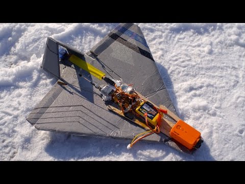 FPV Shuttle Glider Dropped from Drone - RCTESTFLIGHT -