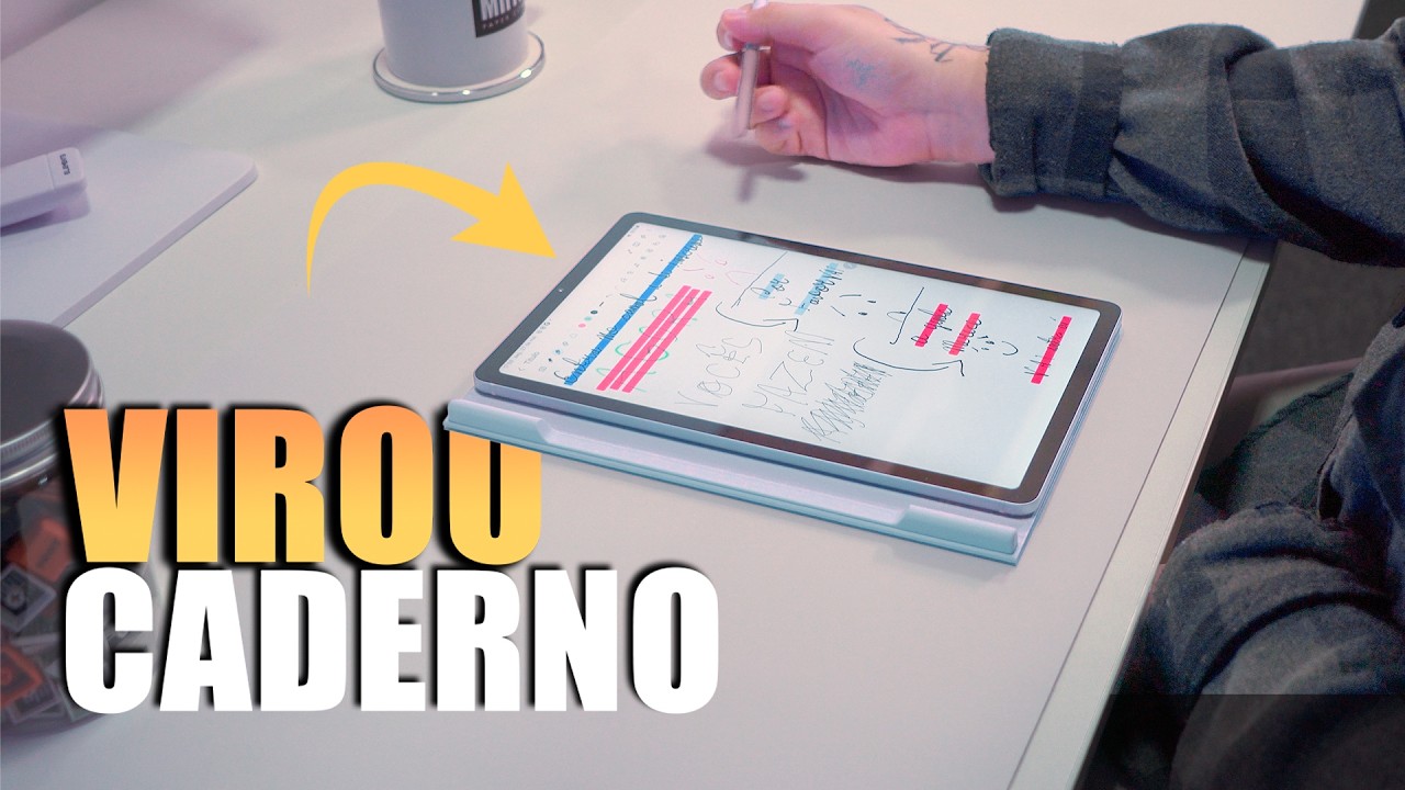 USANDO UM TABLET COMO CADERNO! Os melhores TABLETS para servir de CADERNO DIGITAL