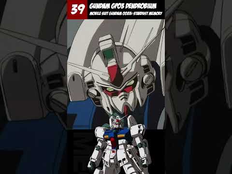 Mecha 039 - Gundam GP03 Dendrobium / Mobile Suit Gundam 0083: Stardust Memory #short