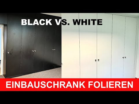 Klinger-Folien.de | Einbauschrank folieren | Möbel folieren | Küche folieren