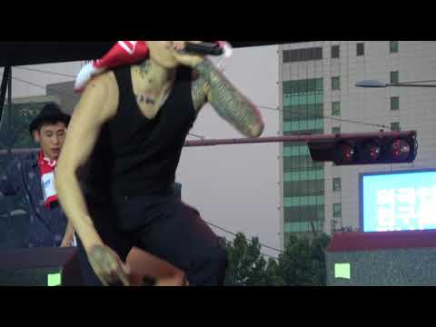 180618worldcup 영등대로 팬파크 박재범-뭄매