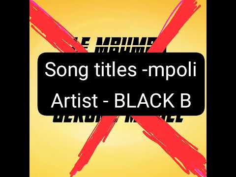 BLACK B - MPOLI ( OFFICIAL AUDIO)