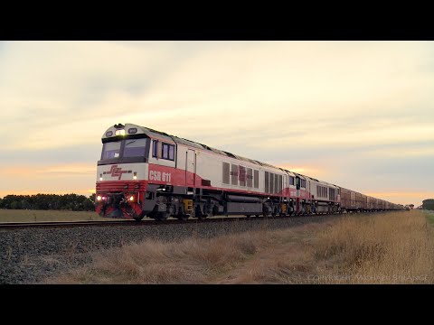 SCT 5AM9 Freight Train At Wingeel (7/3/2019) - PoathTV Australian Railway Rolling Stock