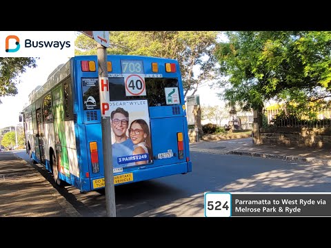 Busways Ryde 1827 ST Mercedes Benz O500LE CNG Custom Coaches CB60 EVOII Bus ride.