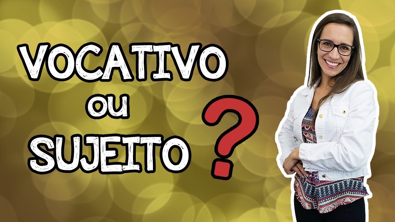 SUJEITO ou VOCATIVO? SAIBA DIFERENCIAR! || Prof. Letícia Góes