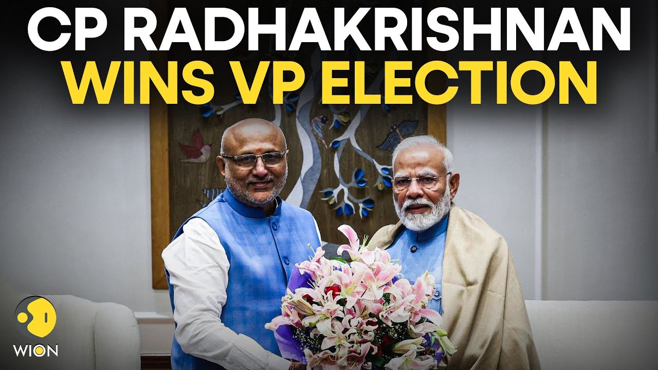India’s VP Election LIVE: CP Radhakrishnan Wins India's Vice President Election | WION LIVE