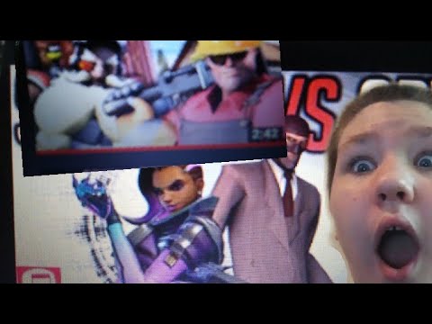 reacting to spy vs sombra and engineer vs torbjorn