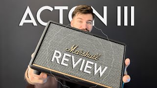 Video thumbnail for The NEW Marshall Acton III Bluetooth Speaker (Hands-On Review) by The Unboxed