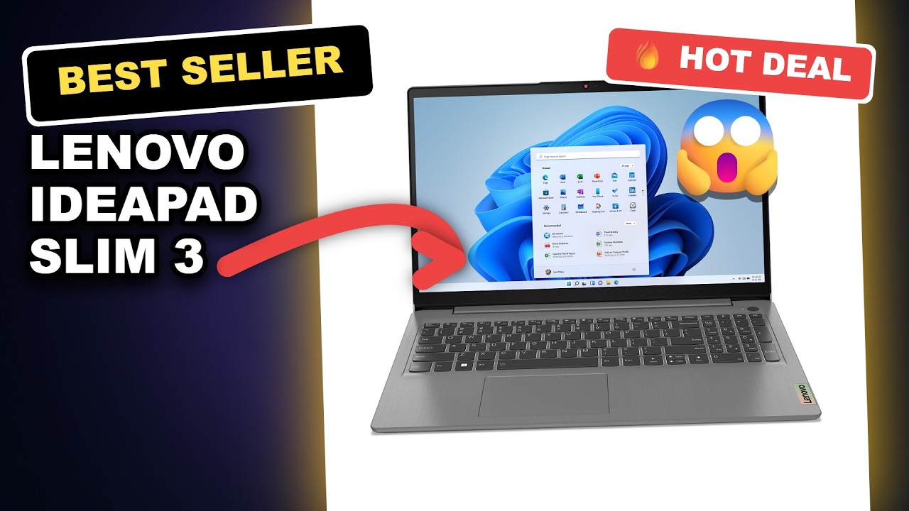 Lenovo IdeaPad Slim 3 WUXGA Touchscreen Laptop: Worth It in 2024? review video