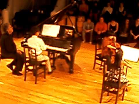 Allegro Kindertrio in G Major opus 35 number 2 / summer 2011 in NYC
