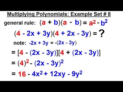 Algebra Ch 5 Polynomials 1 of 32 What is a Polynomial