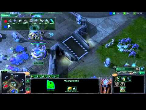 BlizzCon 2010 - Stacraft II - Loner (T) VS NEXGenius (P) Part 2/3