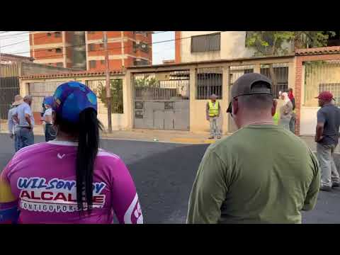 Plan Sucre Vial  en la calle Hugo Oliveros, Sabana Larga y Mariño