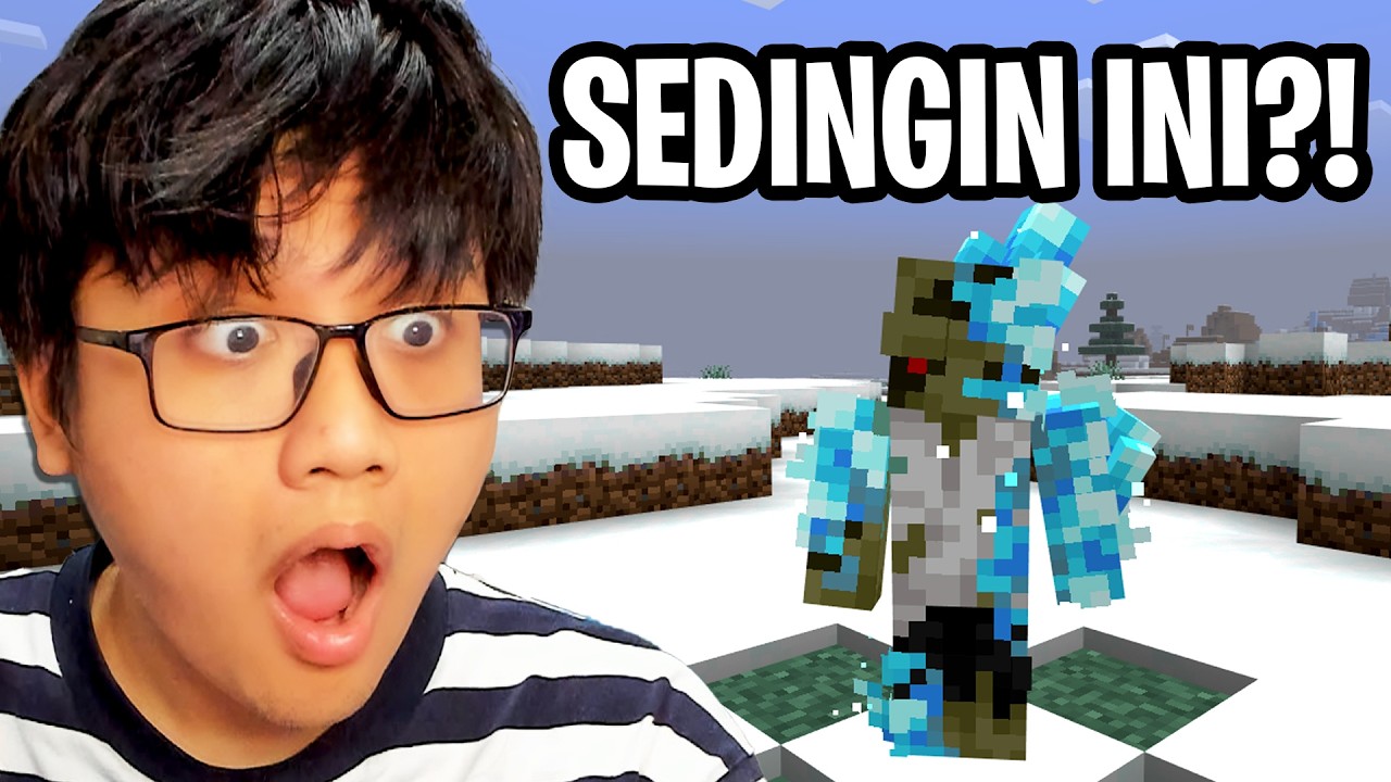 AKU MASUK KE DAERAH BEKU ZOMBIE TERLARANG?! - Minecraft Indonesia HorrorCraft #8