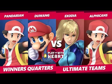 Play With Heart SSBU - Pandarian & Duwang Vs. Exodia & Alphicans - Smash Ultimate Tournament WQ