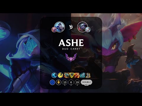 Ashe ADC vs Tristana - EUW Master Patch 13.15