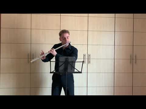 Eugène Bozza. "Image" for flute solo. Op.38