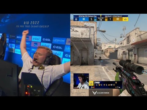 ZywOo banned after insane scout #csgo #zywoo #vitality #og #nexa #neofrag #degster #iemrio #spinx