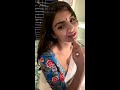 AnveshiJain Live Cut Saree Look Today Gorgeous Morning View