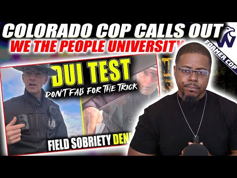 Colorado Cop Calls Out We The People University | Here Is My Response