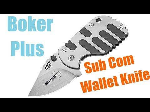 Knife Comparison - Boker Plus Subcom VG-10 Wallet Knife