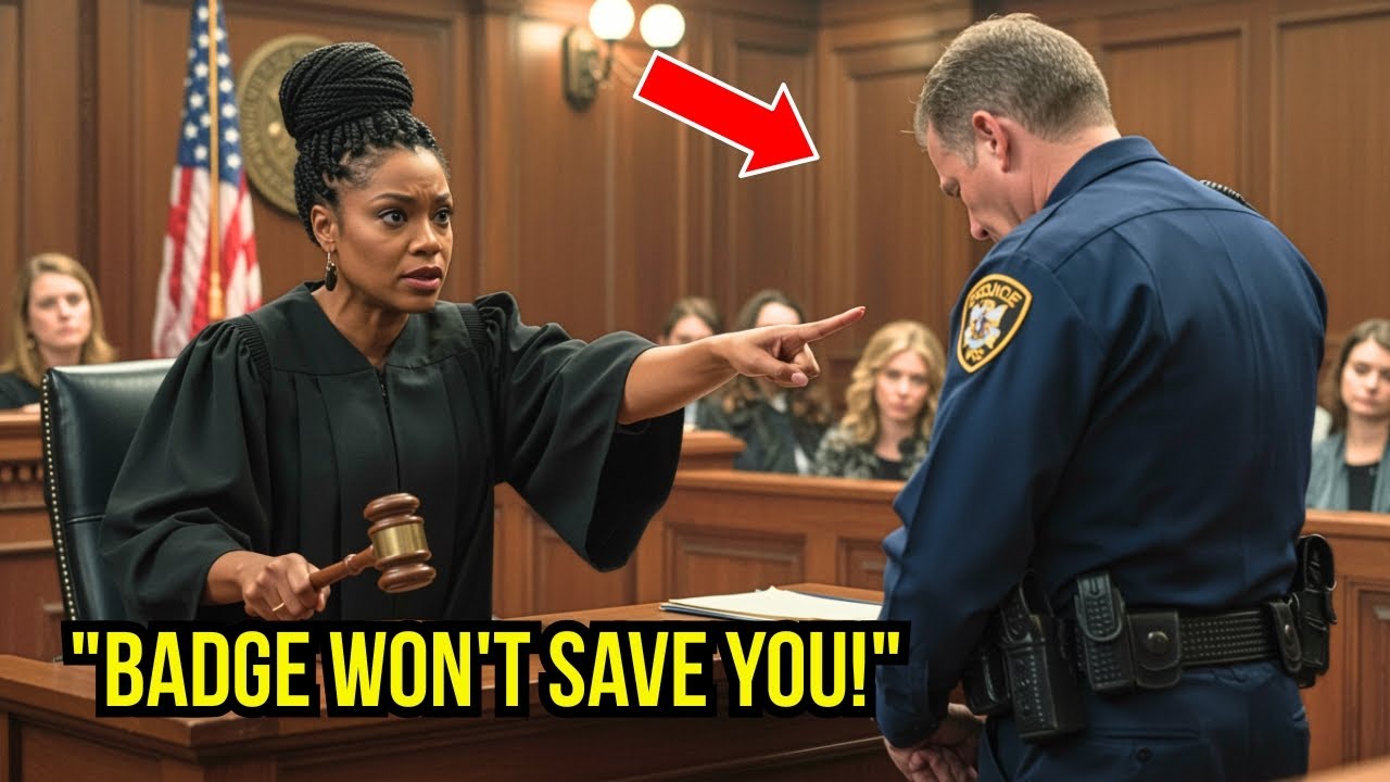 Cop Detains Black Woman—Then Stands Frozen When She’s His Judge!
