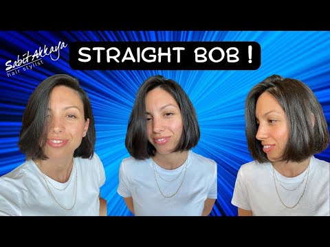 Straight Bob | Sabit Akkaya Hairstylist