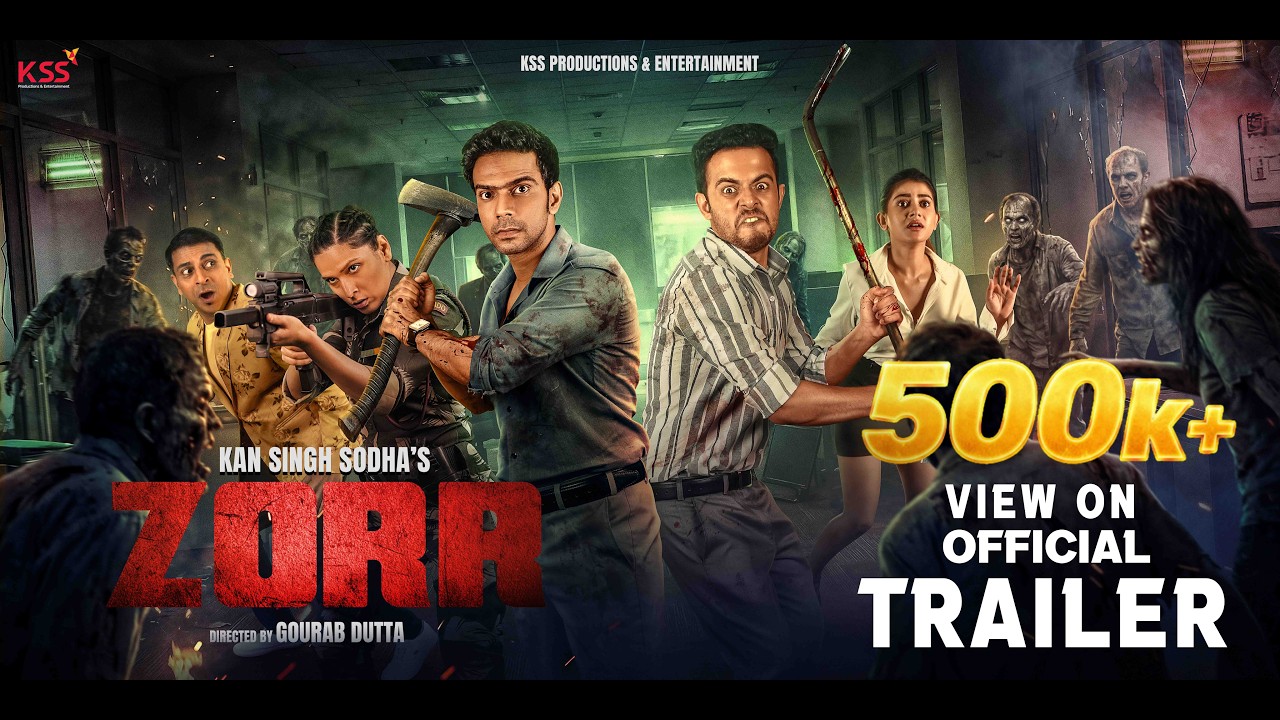 Miniature de la vidéo ZORR-Official Trailer|A Zombie Horror Comedy|In Theatres 6th Feb 2026|Kan Singh Sodha|Gourab Dutta du film Zorr