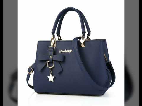 Stylish leather ladies handbags