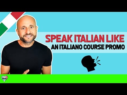 كورس نطق اللغة الإيطالية مع Italy Made Easy