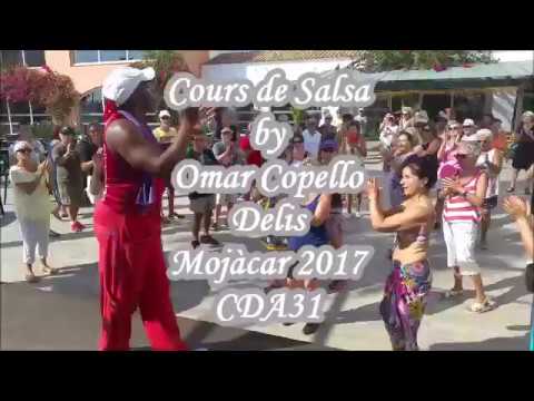 Cours de salsa by Omar Copello Delis - CDA31 - Mojacar 2017