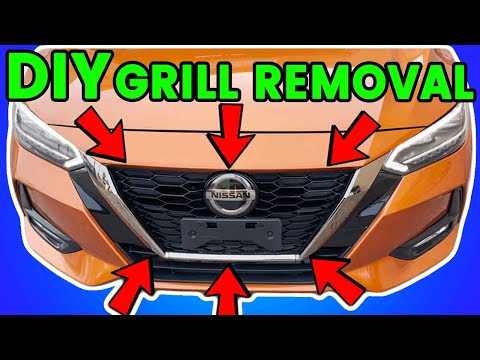 DIY 2020 - 2021 - 2022 - 2023 Nissan Sentra Grill Removal / Takeout