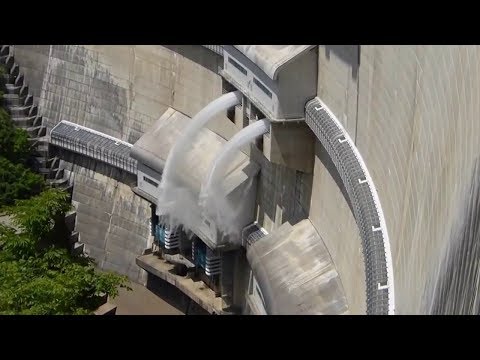TOP 10 Emergency water discharge from the dam  2018