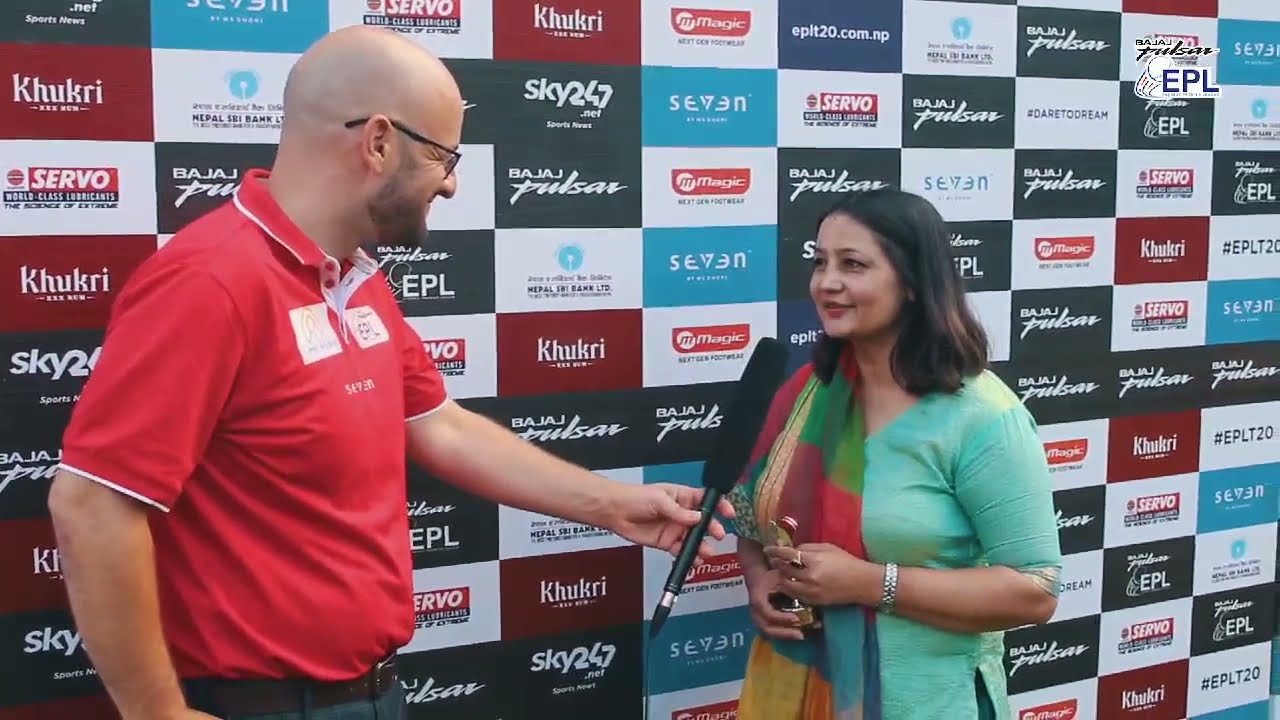 Bajaj Pulsar EPL honours Mrs. Neela Bhandari.