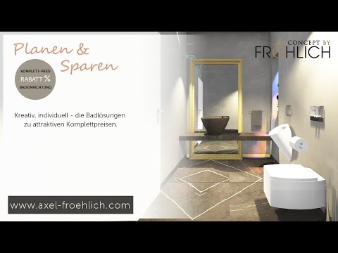 Badgestaltung Gäste WC "Rennaissance"