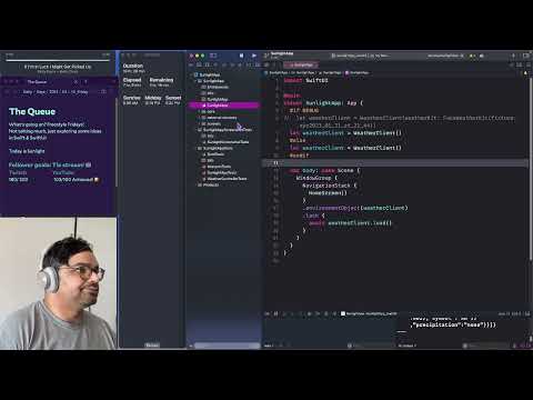 💜  Exploring SwiftUI & Swift with WeatherKit | Friday, Feb 10, 2023 thumbnail