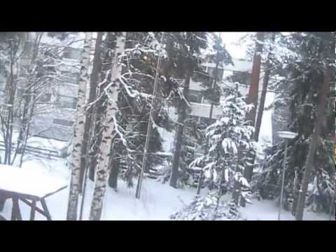 Rupes pikkusen lunta tuiskutaan