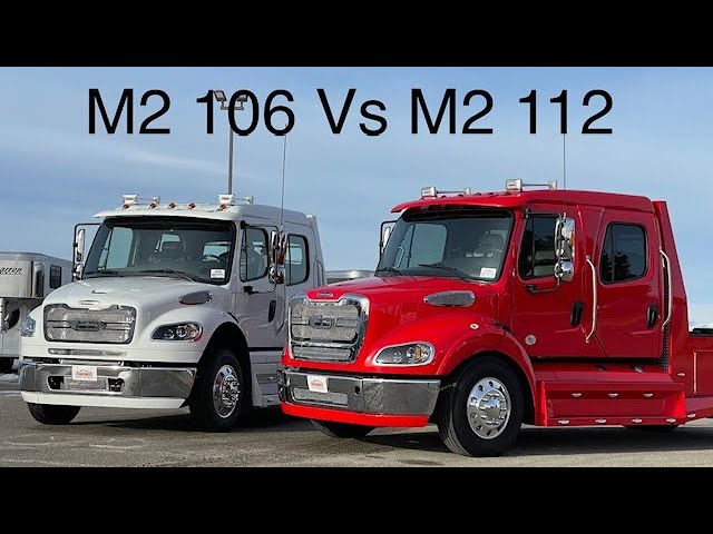 A preview image of the linked video showcasing 2022 Freightliner M2 106 Summit Hauler