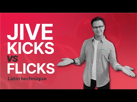How to dance Kicks vs. Flicks | Jive tutorial for all ages