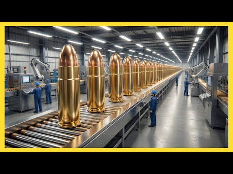 Inside the Bullet Factory: How Millions of Rounds Are Manufactured Daily