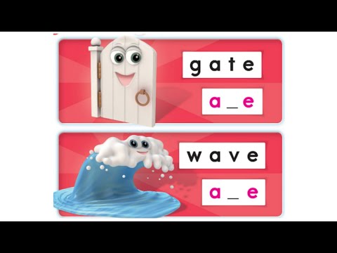 Oxford Phonics World student book level 3 - long vowels - disc 1 - unit 1 - long a - ate ave - gate