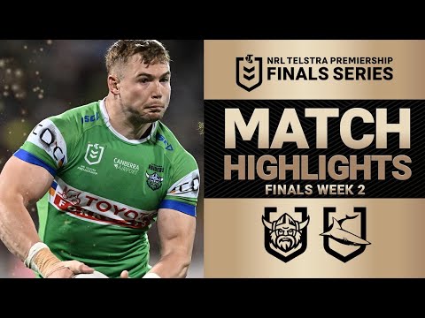 NRL Highlights | 2025 NRL Match Highlights | Raiders v Sharks | Finals Week 2