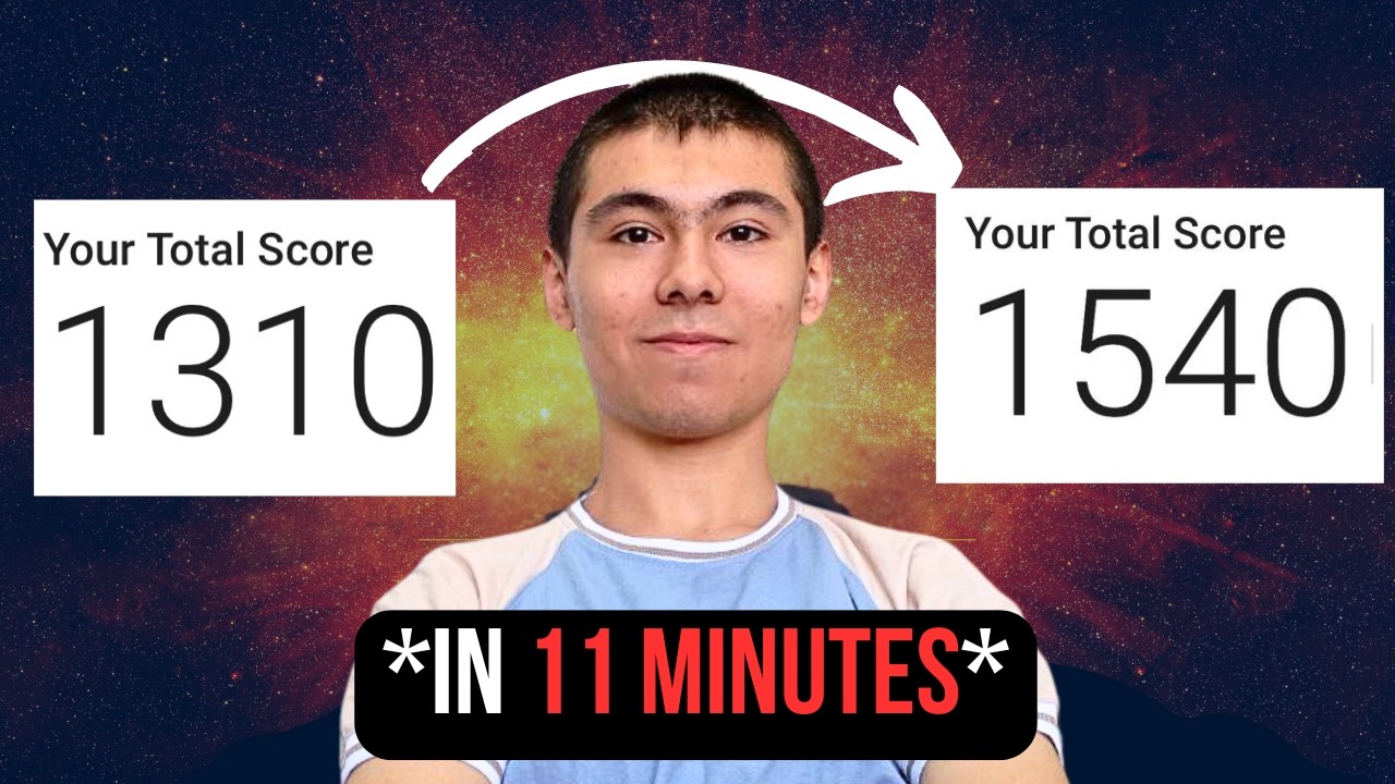 10 EASY Tips to Boost your SAT score by 200+ points (NO STUDYING!)