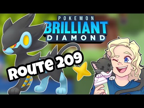 Luxio Evolves + Route 209 Walkthrough Pokémon Brilliant Diamond