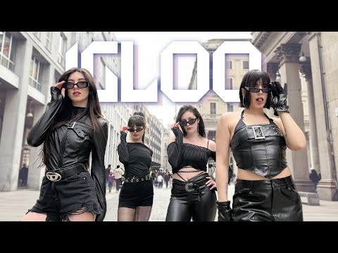 [KPOP IN PUBLIC ONE TAKE IN ITALY] Kiss of life (키스오브라이프) ‘Igloo’ Dance Cover by Project X