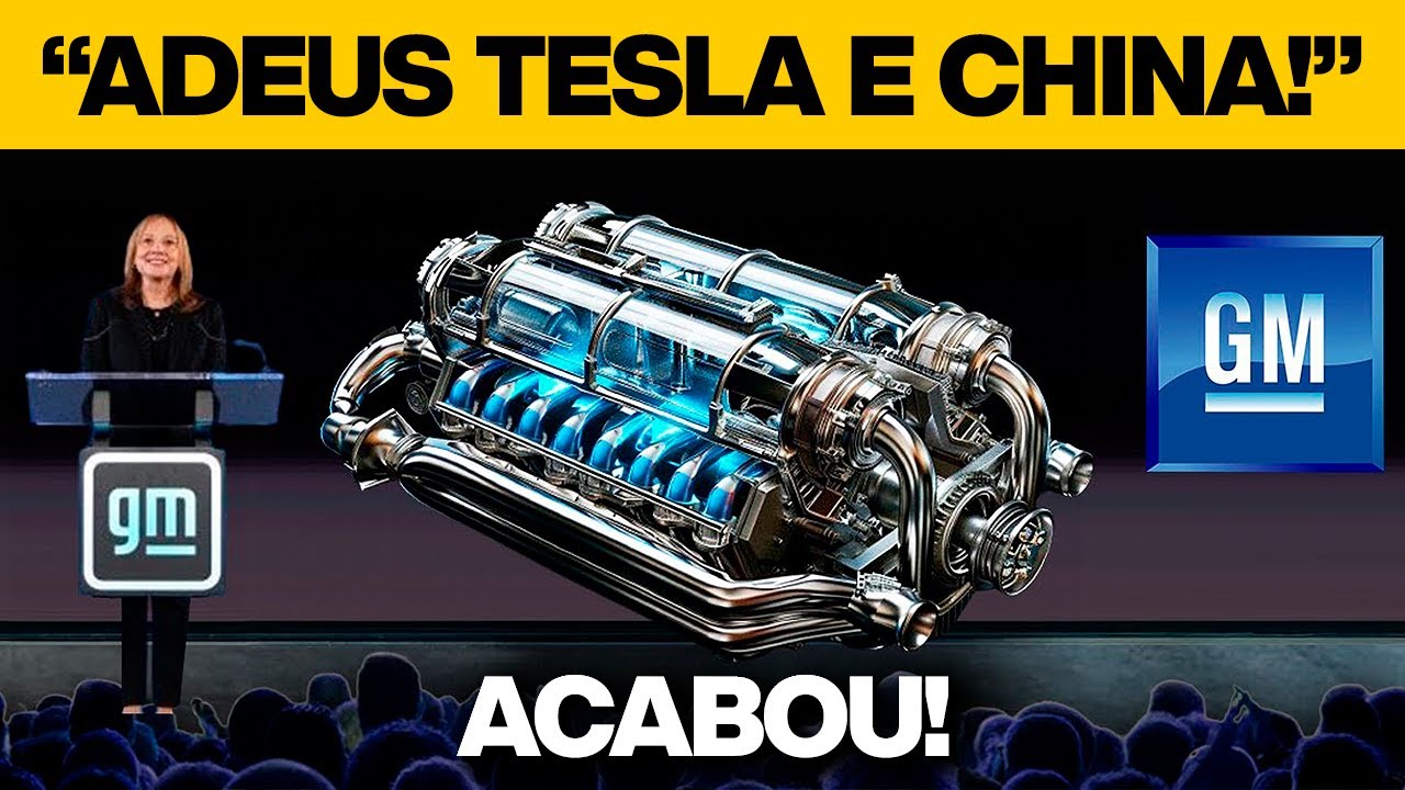 CEO da GM: "Este novo motor destruirá toda a indústria dos carros elétricos!"