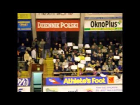 3D-Historia: Wisła Kraków - AZS Koszalin (kibice). Koszykówka 2002-02-08