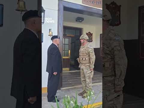 Recibimiento a un ex combatiente de Malvinas 🇦🇷